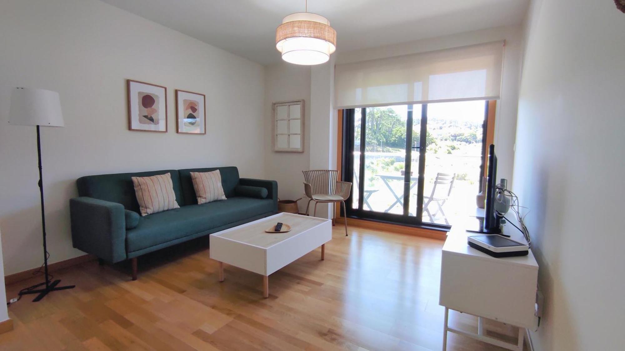 Un Rincon Con Vistas A La Ria, Playa Y Parking. Apartment Ribeira Exterior photo
